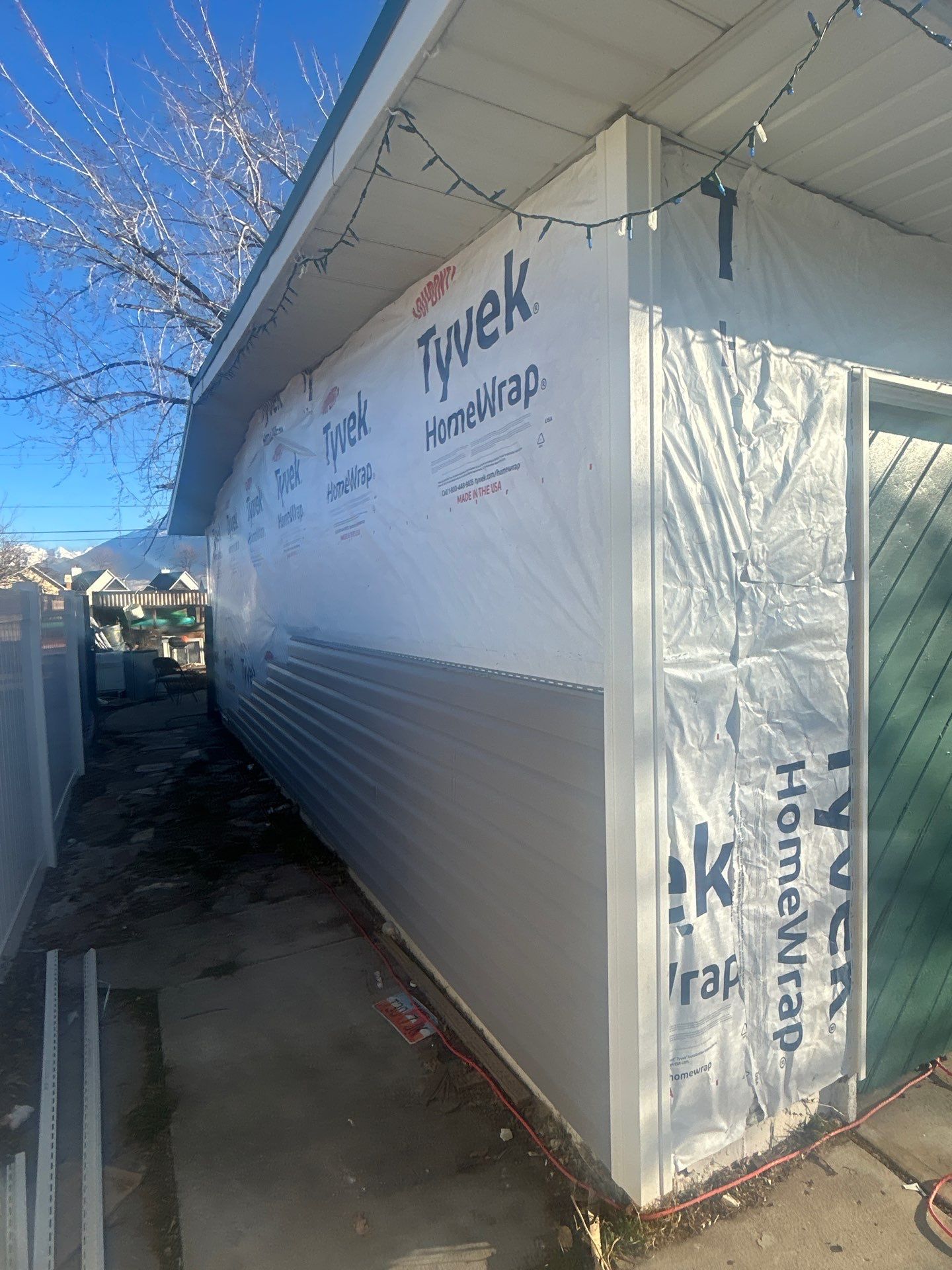 Orem | Elegant Aluminum-to-Vinyl Transformation | Harbor Grey & White by Ideal Siding Utah