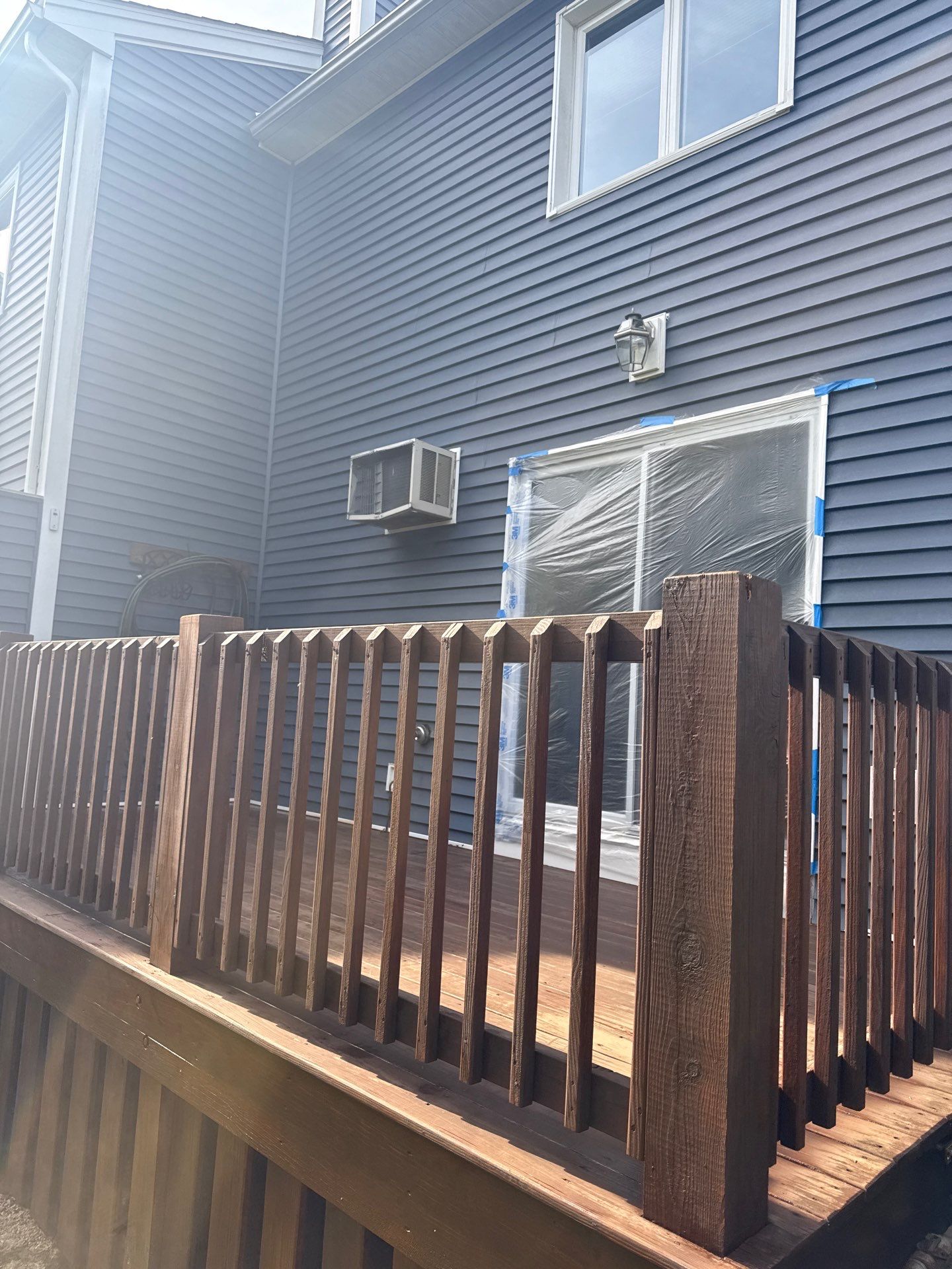 Deck Painting Project in Hampton by Top-Rated Home Improvement