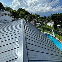 24ga 1" Nail-Strip Charcoal Gray  by Total Roofing System The Metal Roof Experts