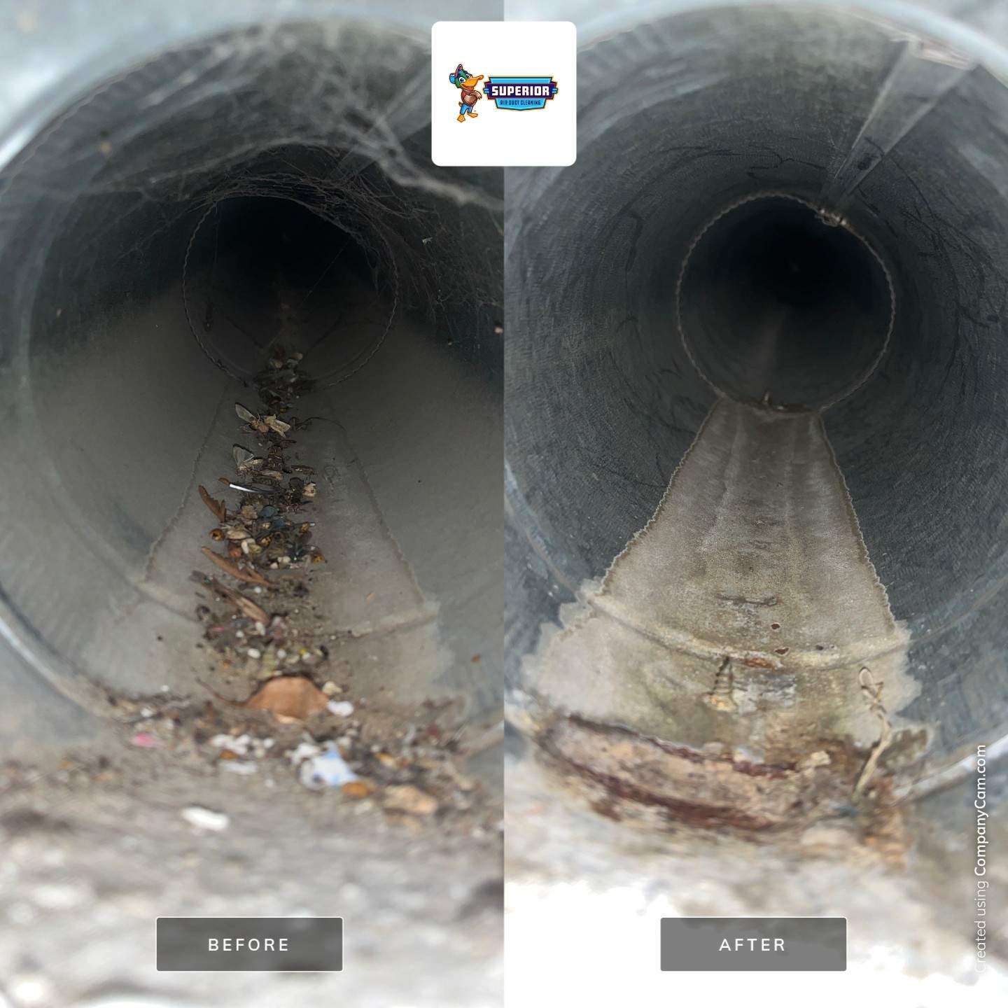 Air Duct Cleaning With a Vacuum Truck in Masury, OH by Superior Air Duct Cleaning