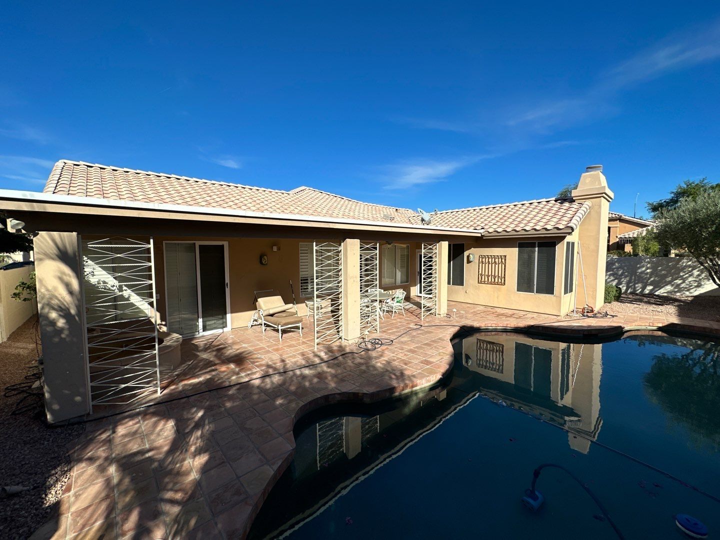 Gazzo - A Beautiful Home Exterior Transformation in Scottsdale, AZ with C&M Primer and Sherwin Williams Paints by Double G Painting Contractors, LLC
