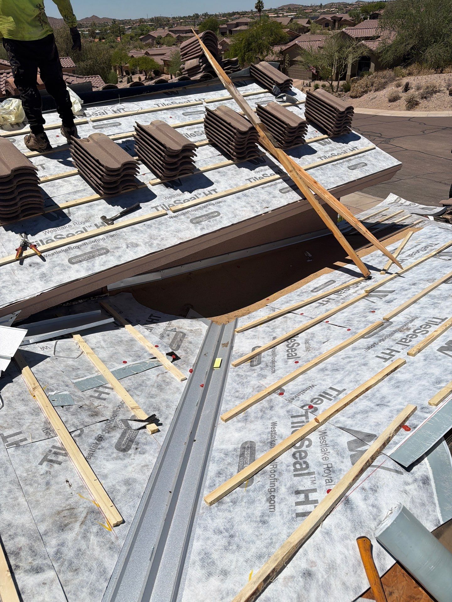 Project in Fountain Hills, AZ by Saint Roofing