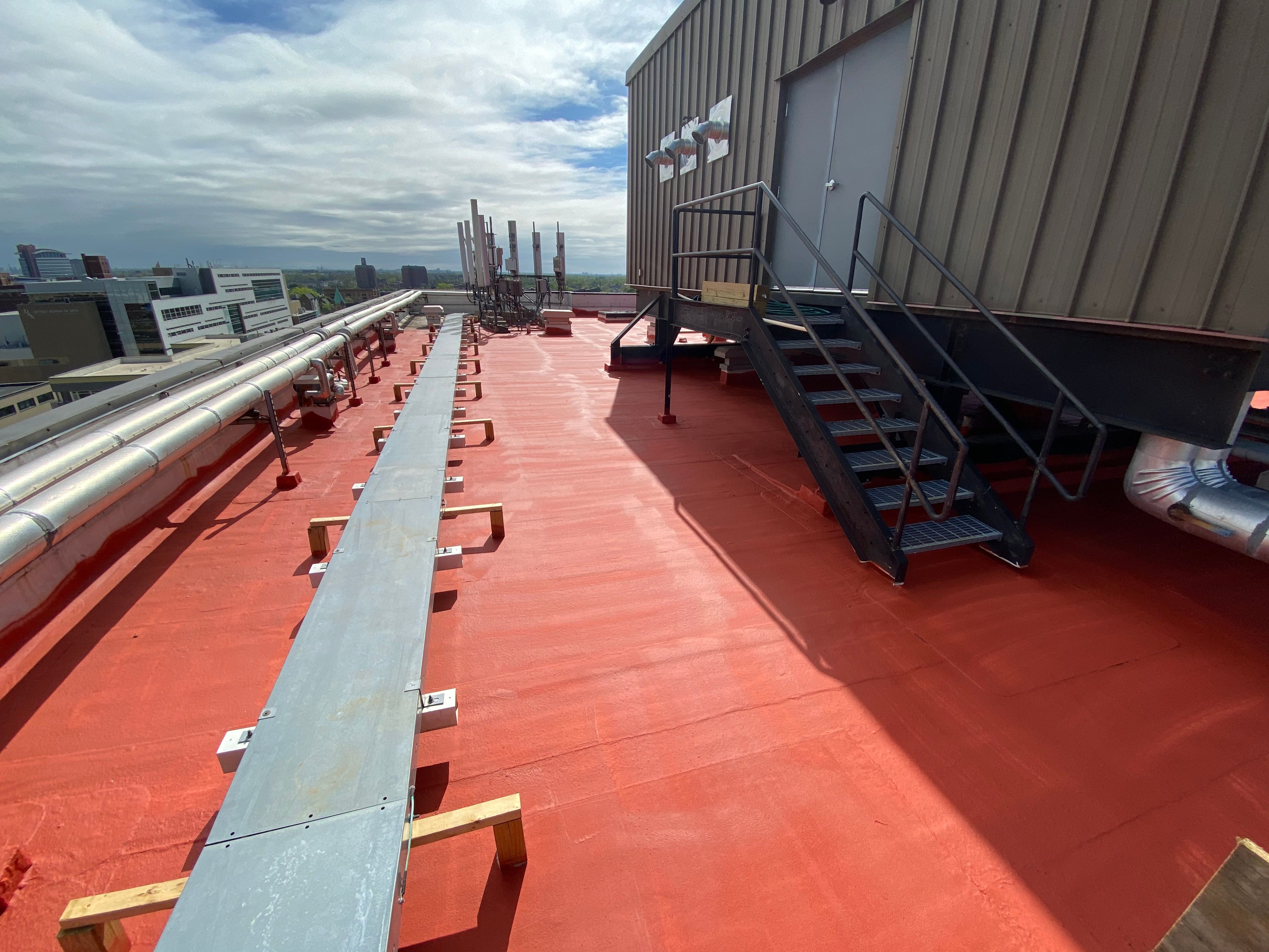 City of Detroit Roof Restoration by Bloomfield Construction & Restoration