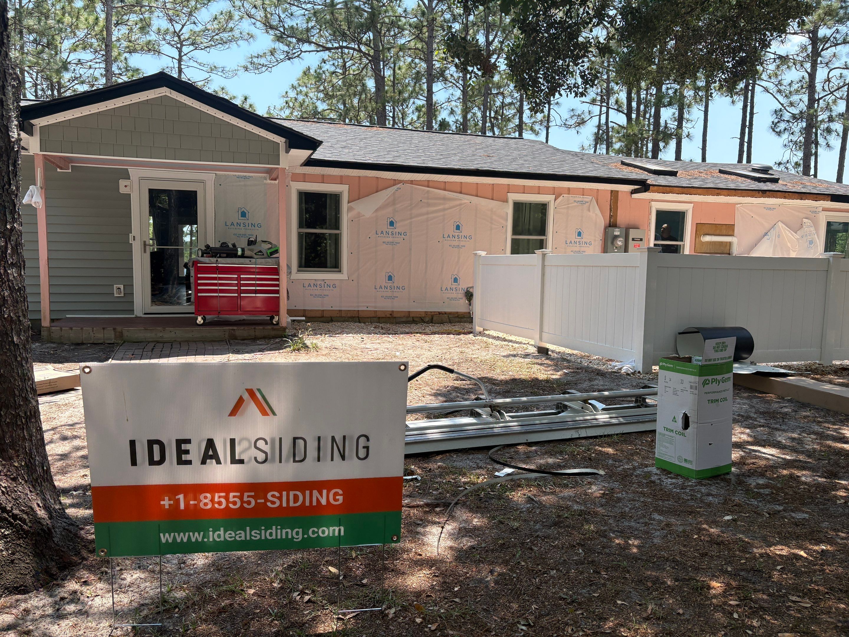 Southport Siding Replacement Featuring CertainTeed Vinyl and Andersen Windows by Ideal Siding Wilmington, NC