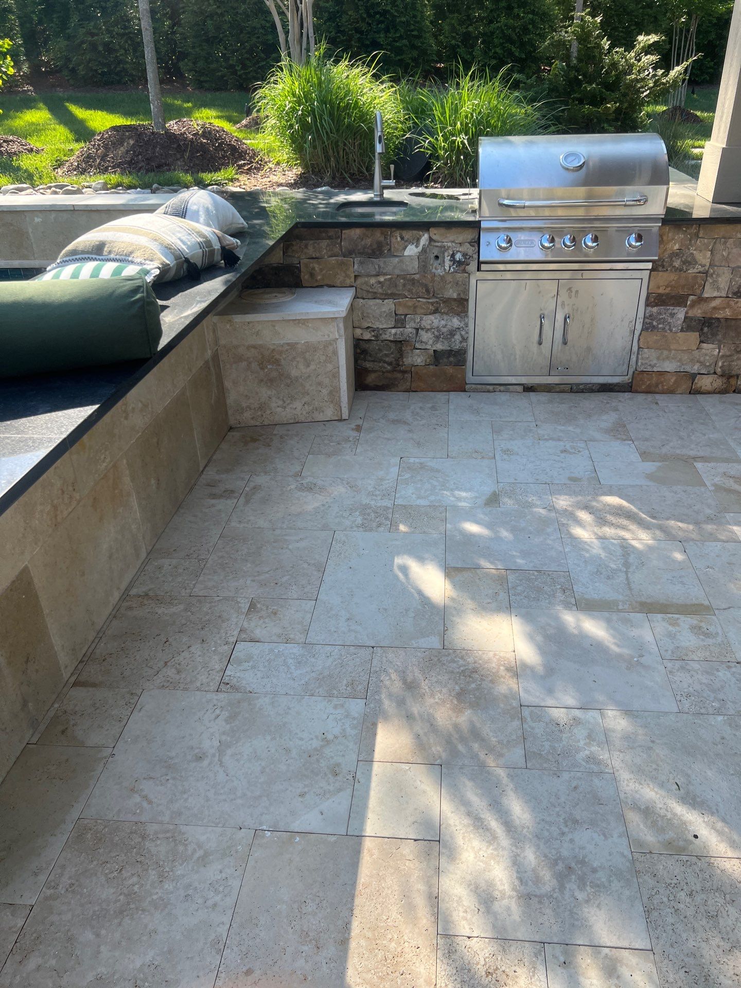 Pool Deck using Wood Sealant by DuraSeal