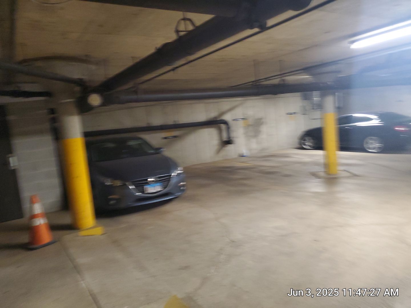 Parking garage cleaning by Northern Power Washing LLC.