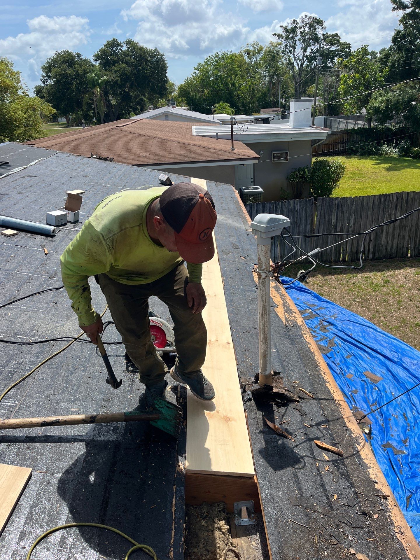 Project in St. Petersburg 33710 by Mitchell Roofing Company LLC 