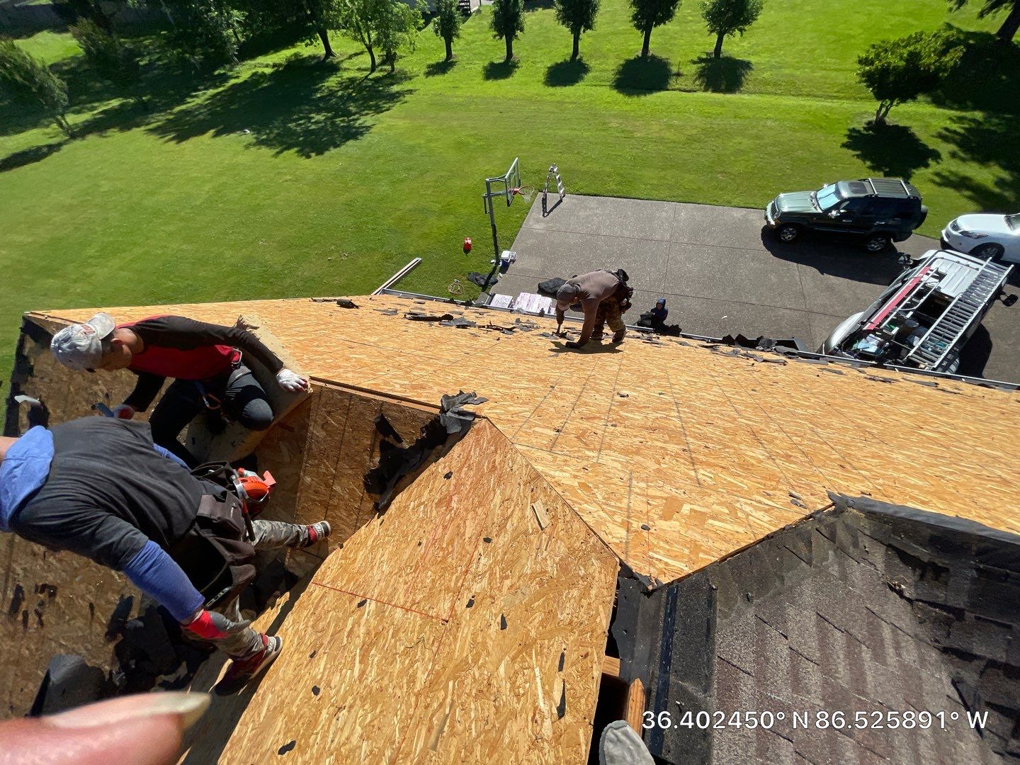 Residential Roofing Installation using Owens Corning Duration Shingles Roofing System by Undersun Roofing 
