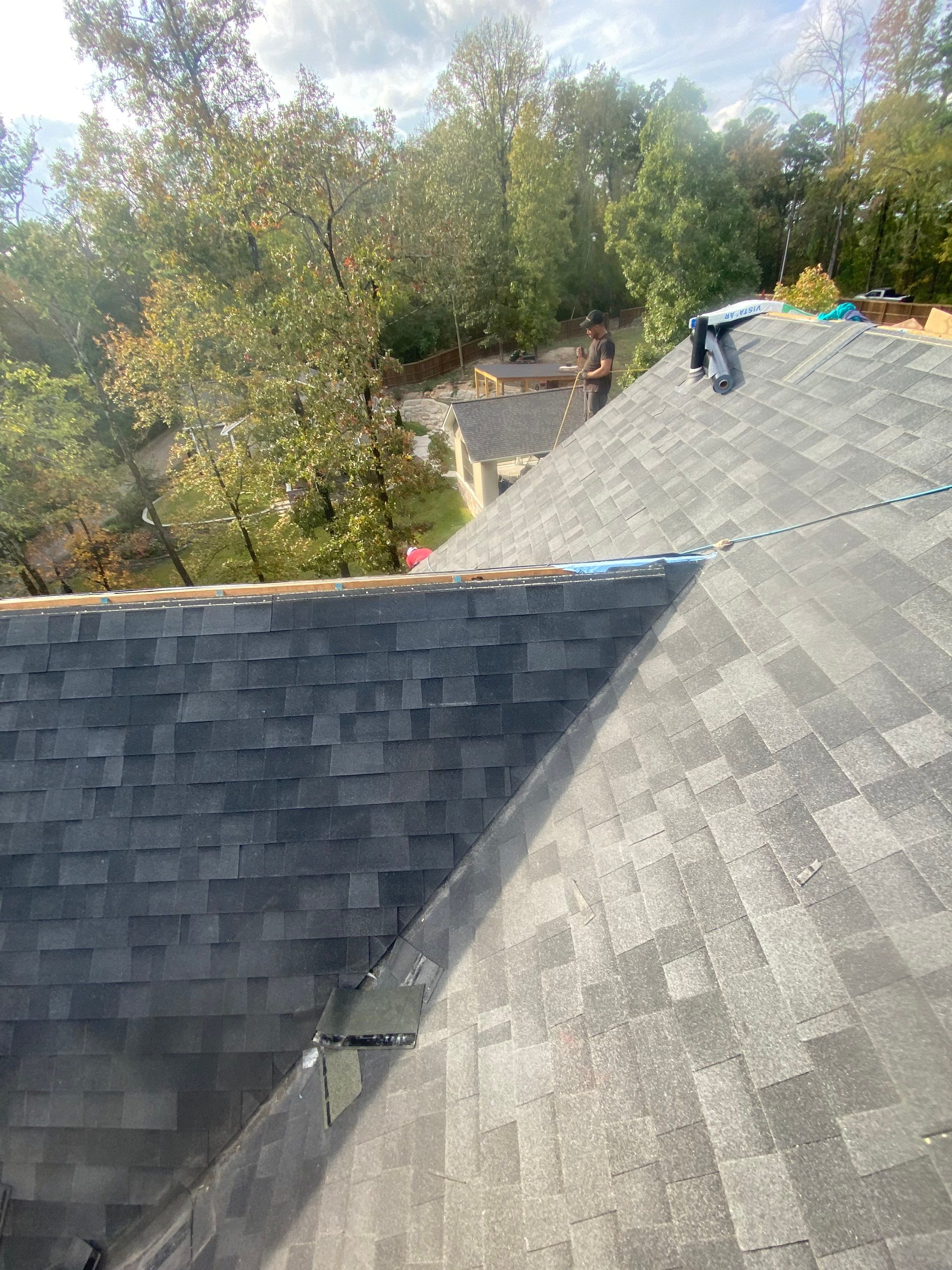 Residential Roofing Repair using Malarkey Vista: Midnight Black by Hostetler Roofing