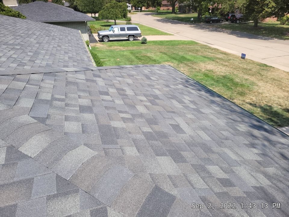 Hail Damage Re-Roof by White Castle Roofing