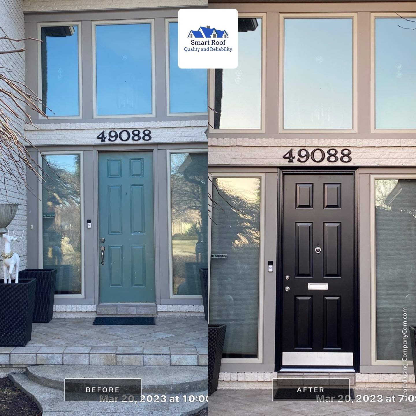 Replace Entry Door and Windows  using Replace Exterior Door by Smart Roof