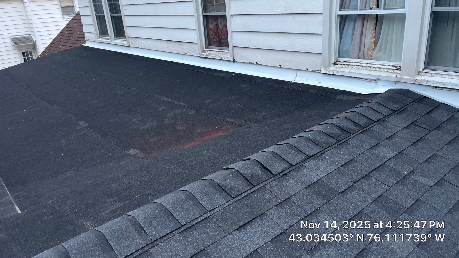 🔥 Torch-Down Flat Roof Replacement in Syracuse, NY! 🔨 by Alpha Omega Roofing LLC