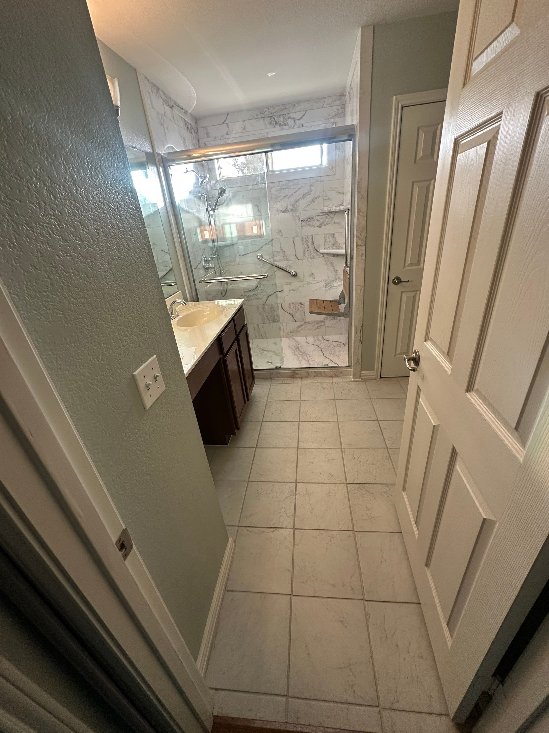 Tub to Walk-in Shower in Austin, 78724 by Lane Lauritsen - The Hill Country, Texas