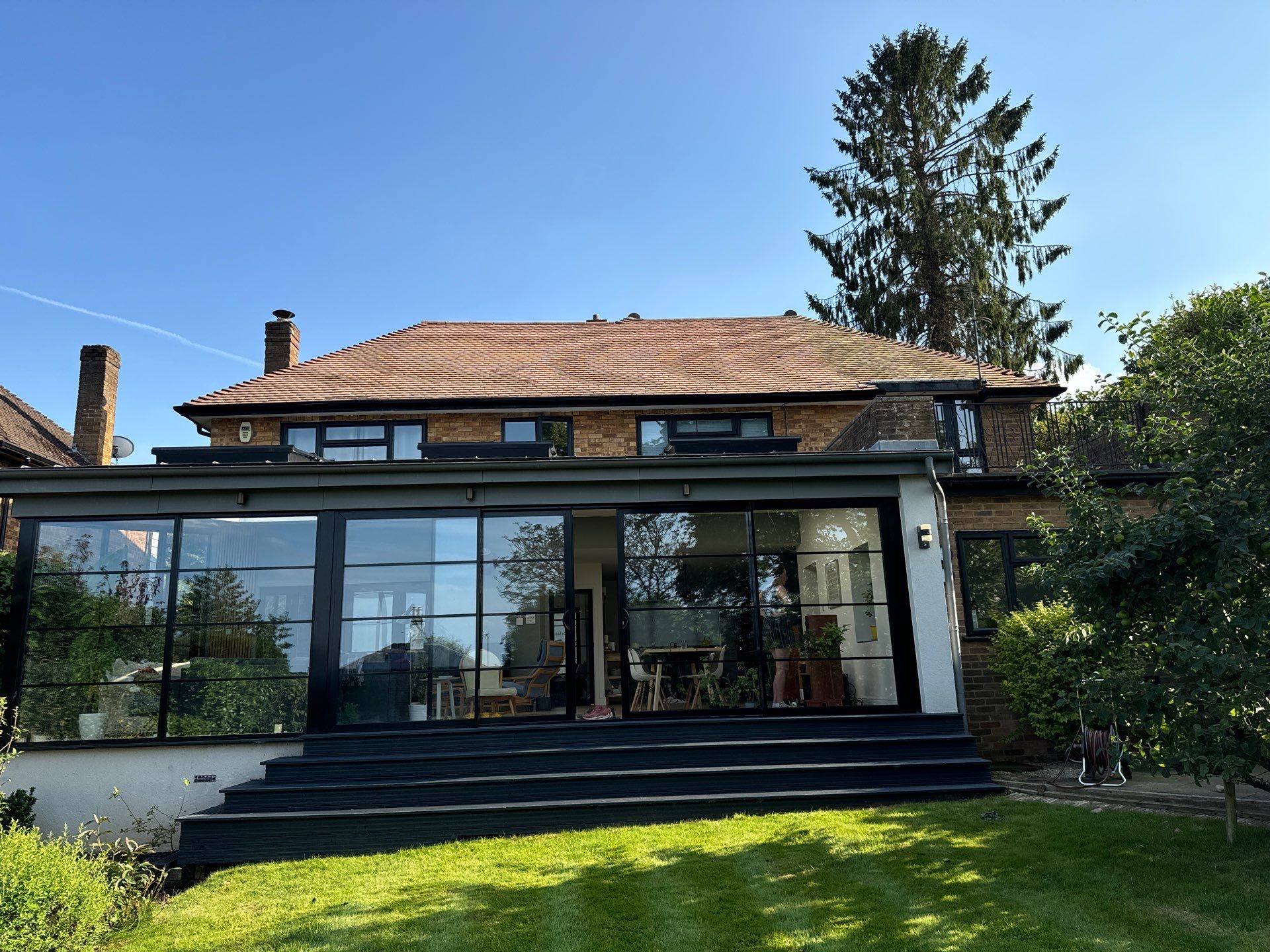 Roof Clean  - Moss Removal - Gutter Clean using Honda 15lpm Low Pressure Washing Machine by Ges Exterior Cleaning ltd