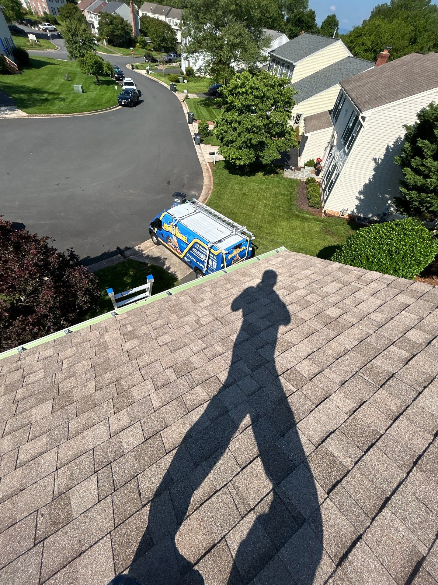 Fairfax: Residential Roof Replacement with CertainTeed Landmark Shingles in Sunrise Cedar by RM Banning, Inc.