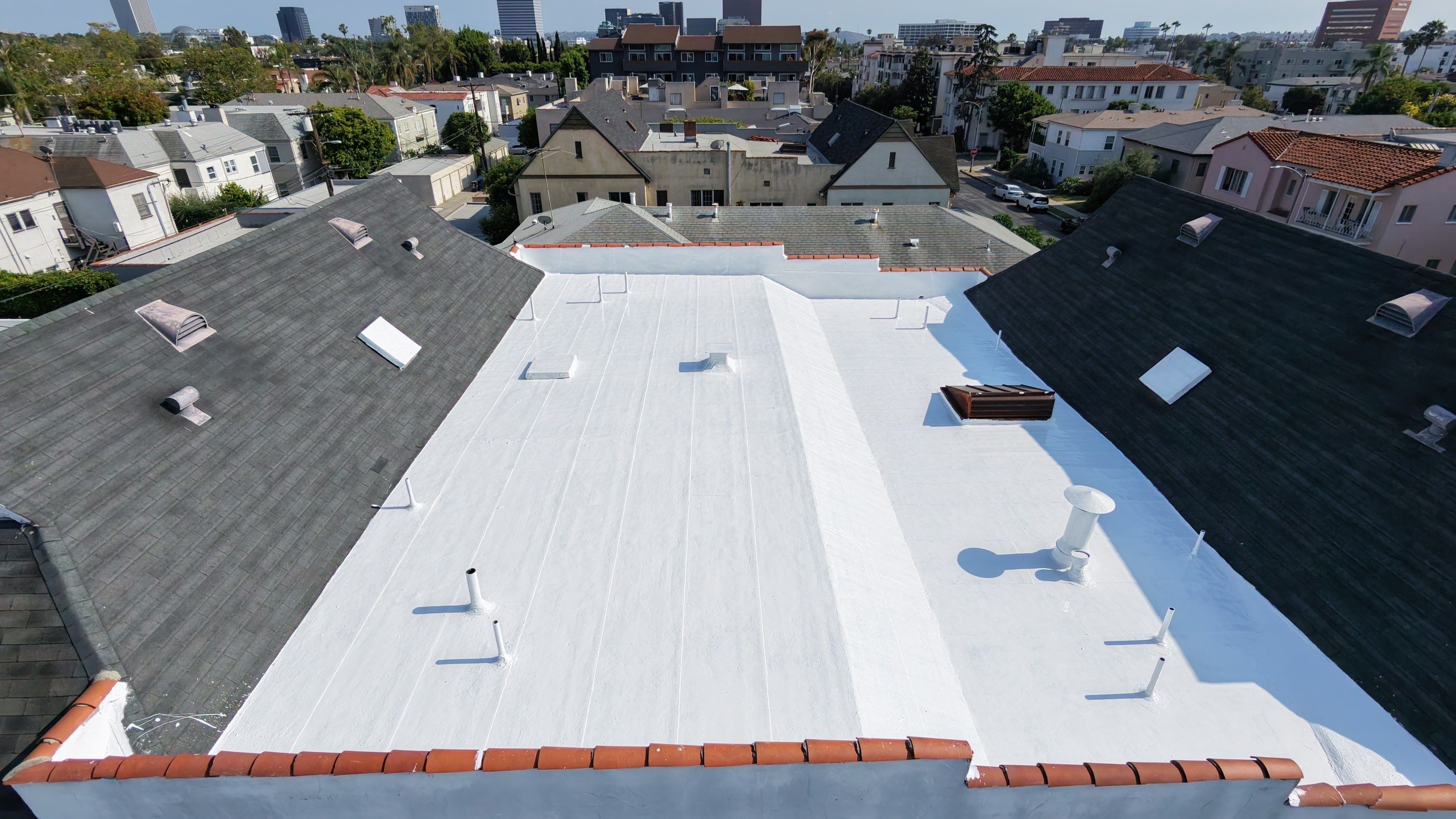 Apartment Building in West Hollywood, CA by Hull Brothers Roofing