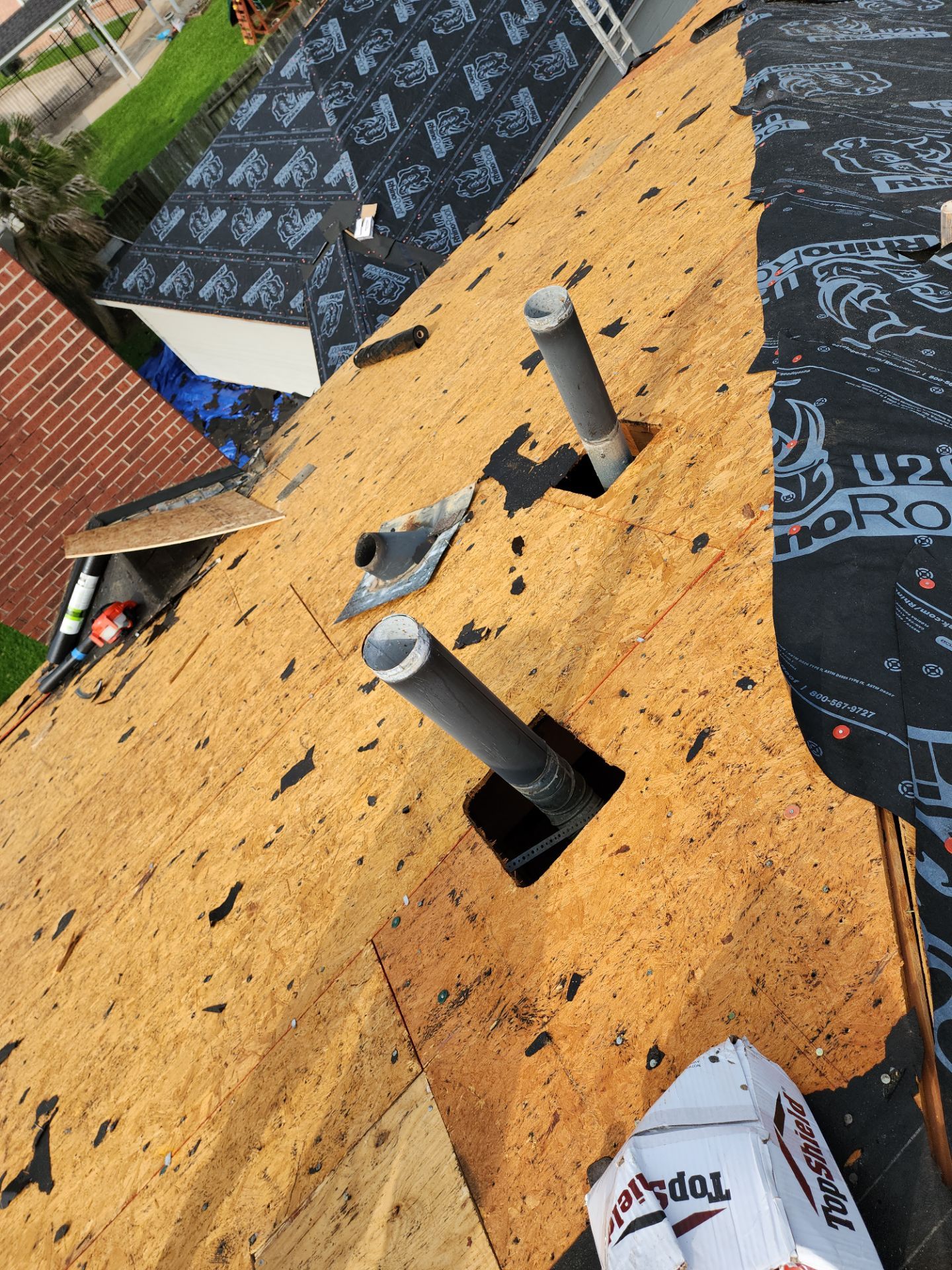 Residential Roofing Repair using Owen's Corning Duration (Lifetime) Shingles by Roof Repair Company