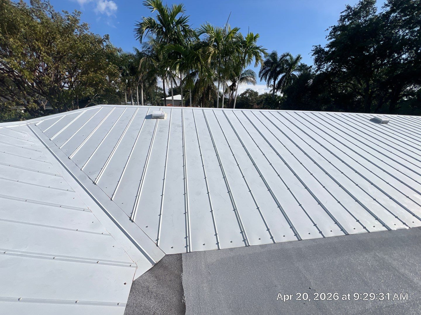 Metal Roof Maintenance and Fascia Replacement in Delray Beach by Aastro Roofing