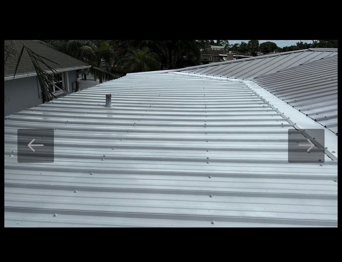 Rustic Red Exposed Fastener by Reimagine Roofing