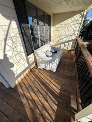 Brown Treated Deck Refitting & Repair