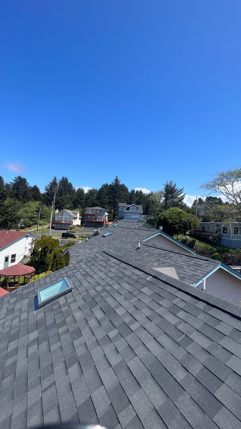 Residential Roofing Installation using Malarkey Highlander with Vented Ridge by Orezona Building & Roofing Company, Inc.