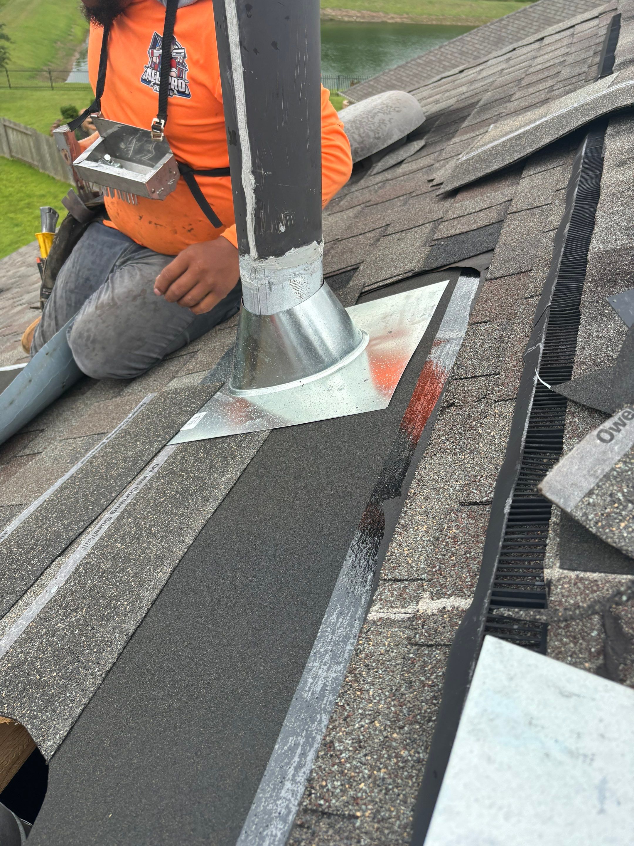 Hail Damage using Owen's Corning Duration (Lifetime) Shingles by Roof Repair Services LLC