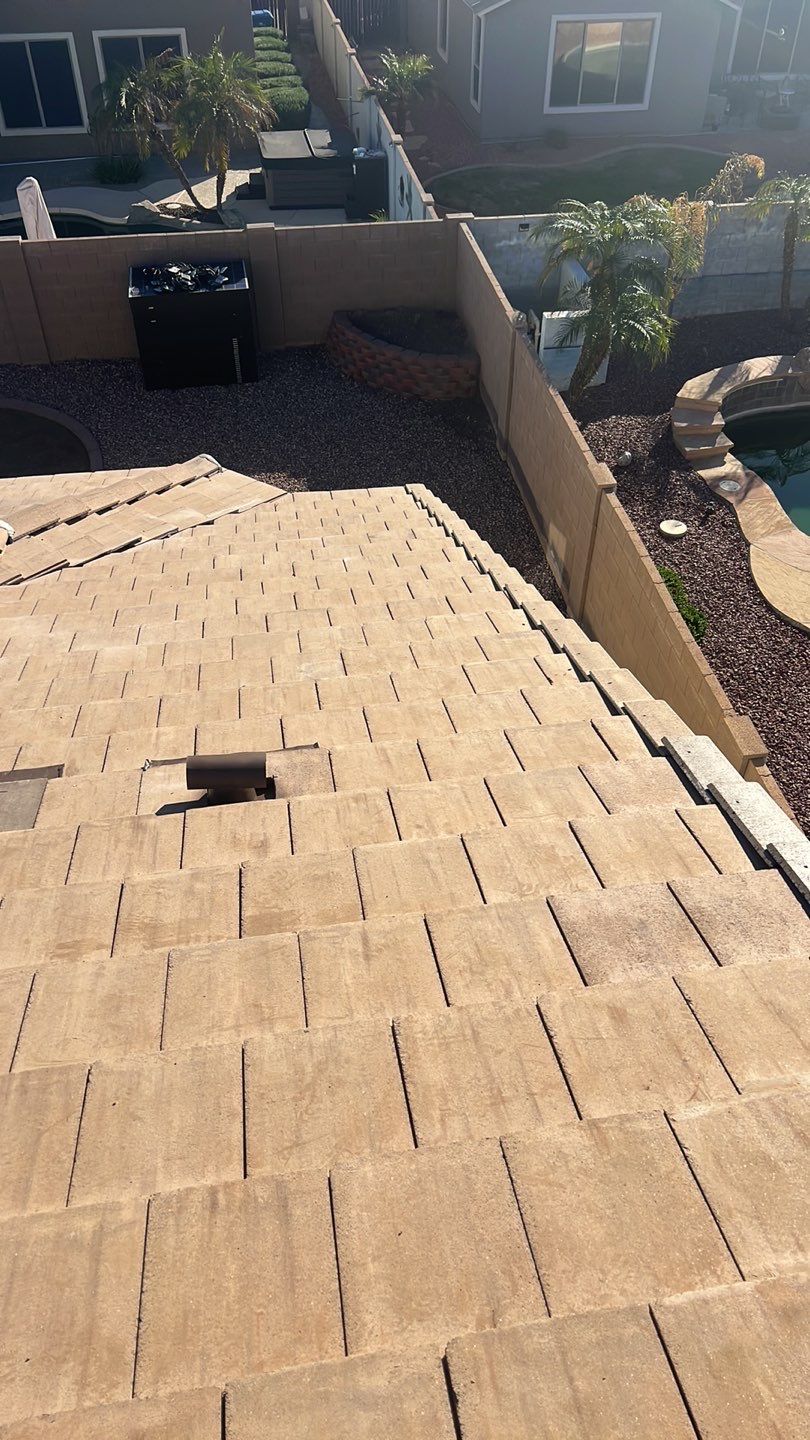 Mesa Tan Concrete Tile by Reimagine Roofing