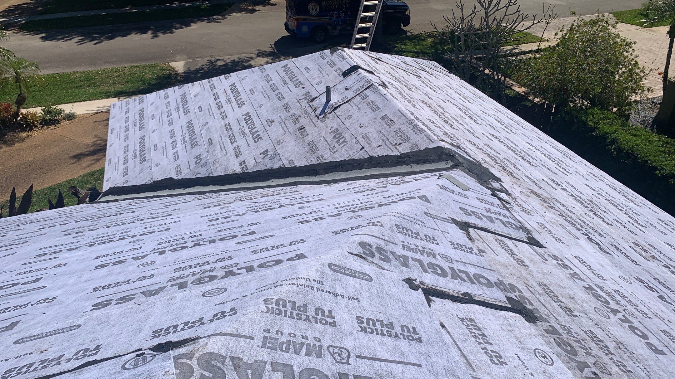 Residential Roofing Installation using Eagle Roofing Tile by BLUES BROTHERS ROOFING