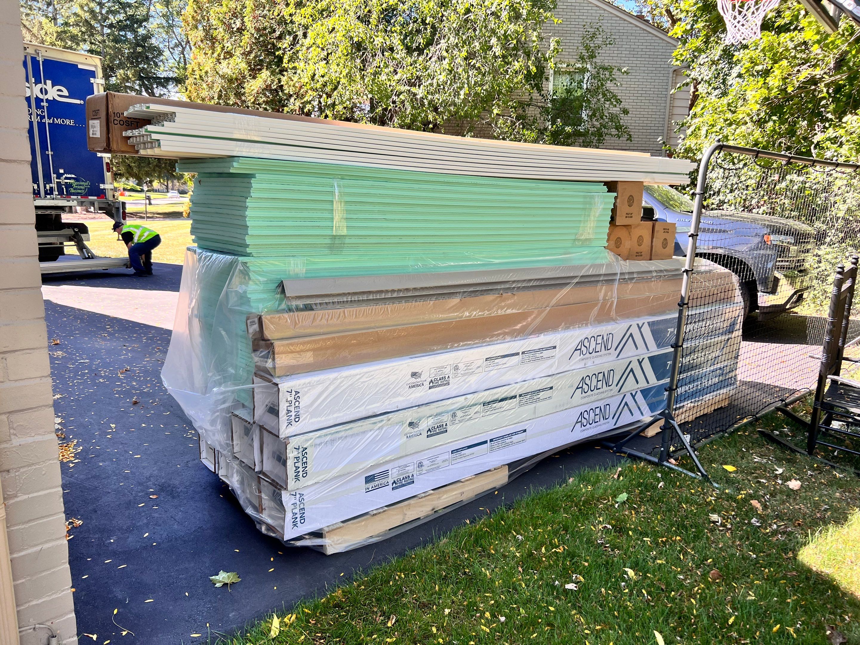 Siding Replacement using Alside S7 Cedar Mill Grain Storm Grey by 180 Contractors