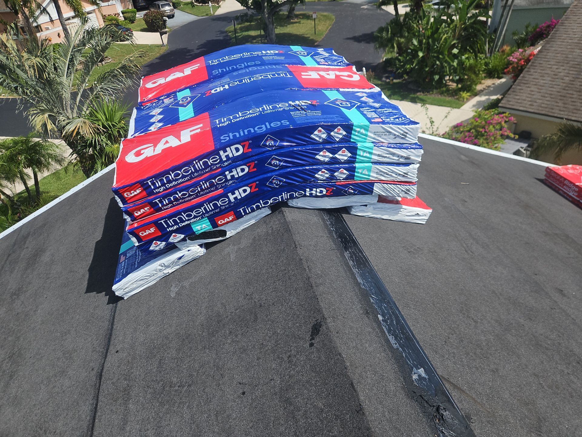 Residential Roofing Installation using GAF by BLUES BROTHERS CONSTRUCTION CORP