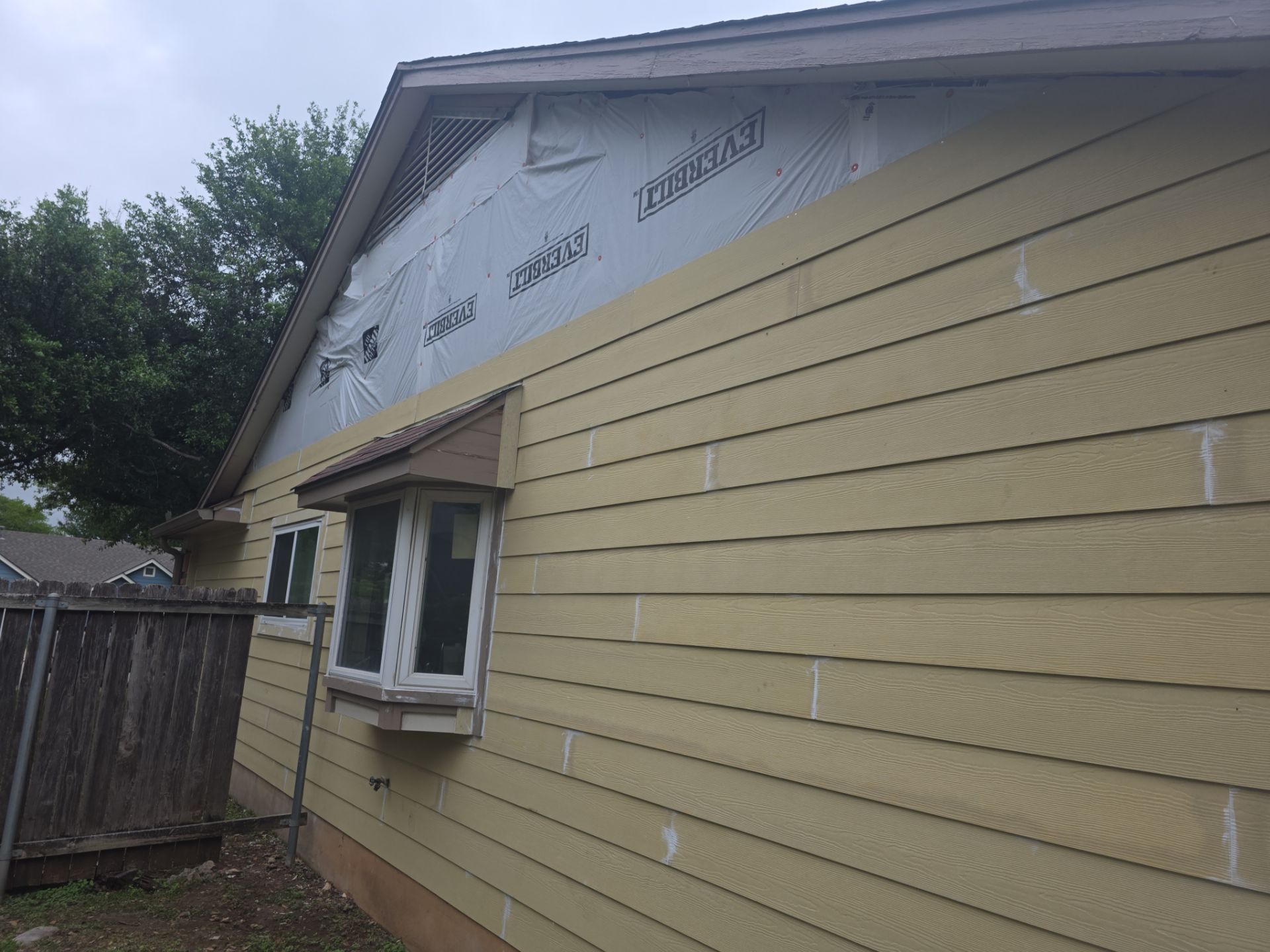 Siding project in Cedar Park, TX by REPS Austin Area Roofer
