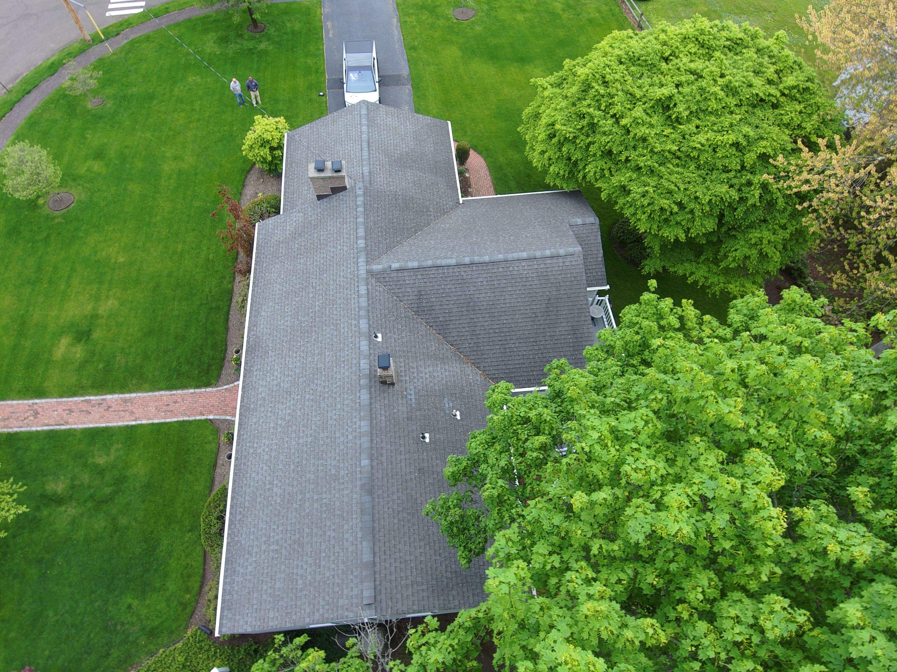 Residential Roof Replacement and Shingle Installation in North Haven by A Plus Exterior
