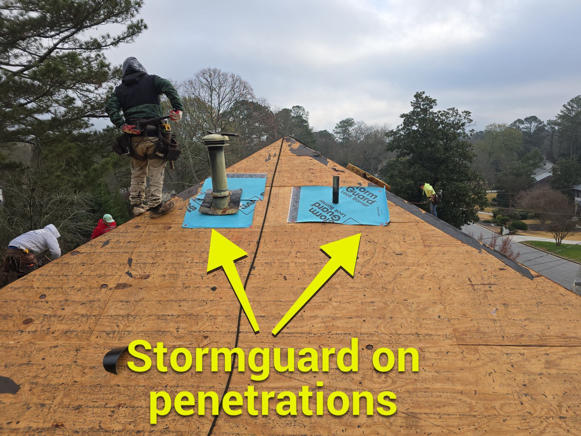 GAF Timberline HDZ in Oyster Grey by Element Pros Roofing, LLC