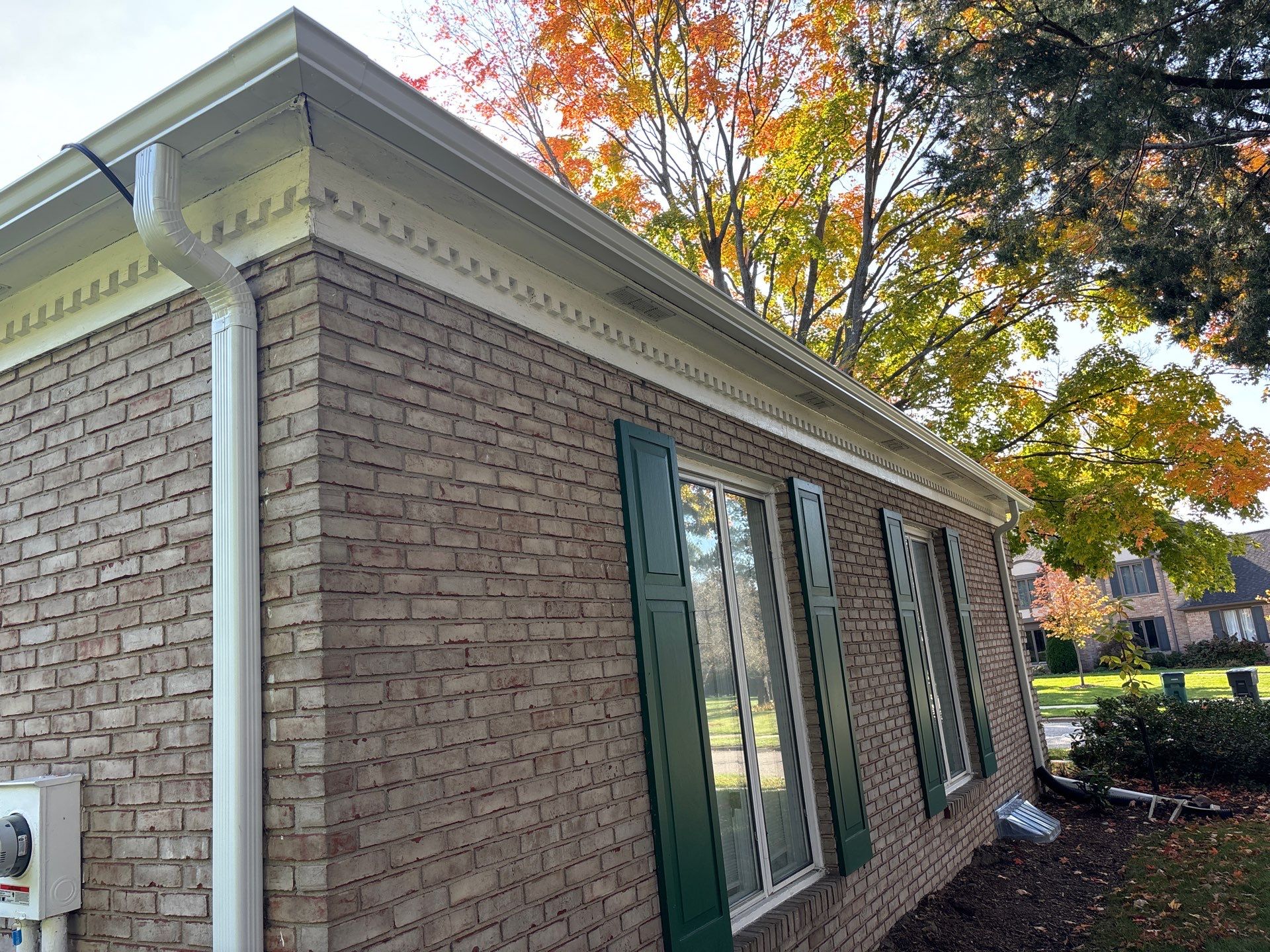 Gutter Installation using Seamless Gutters- Aluminum by Acme Exteriors
