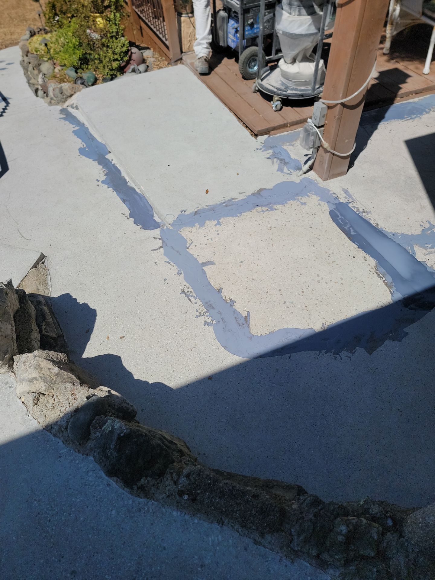 front porch using Penntek by MGP Coatings