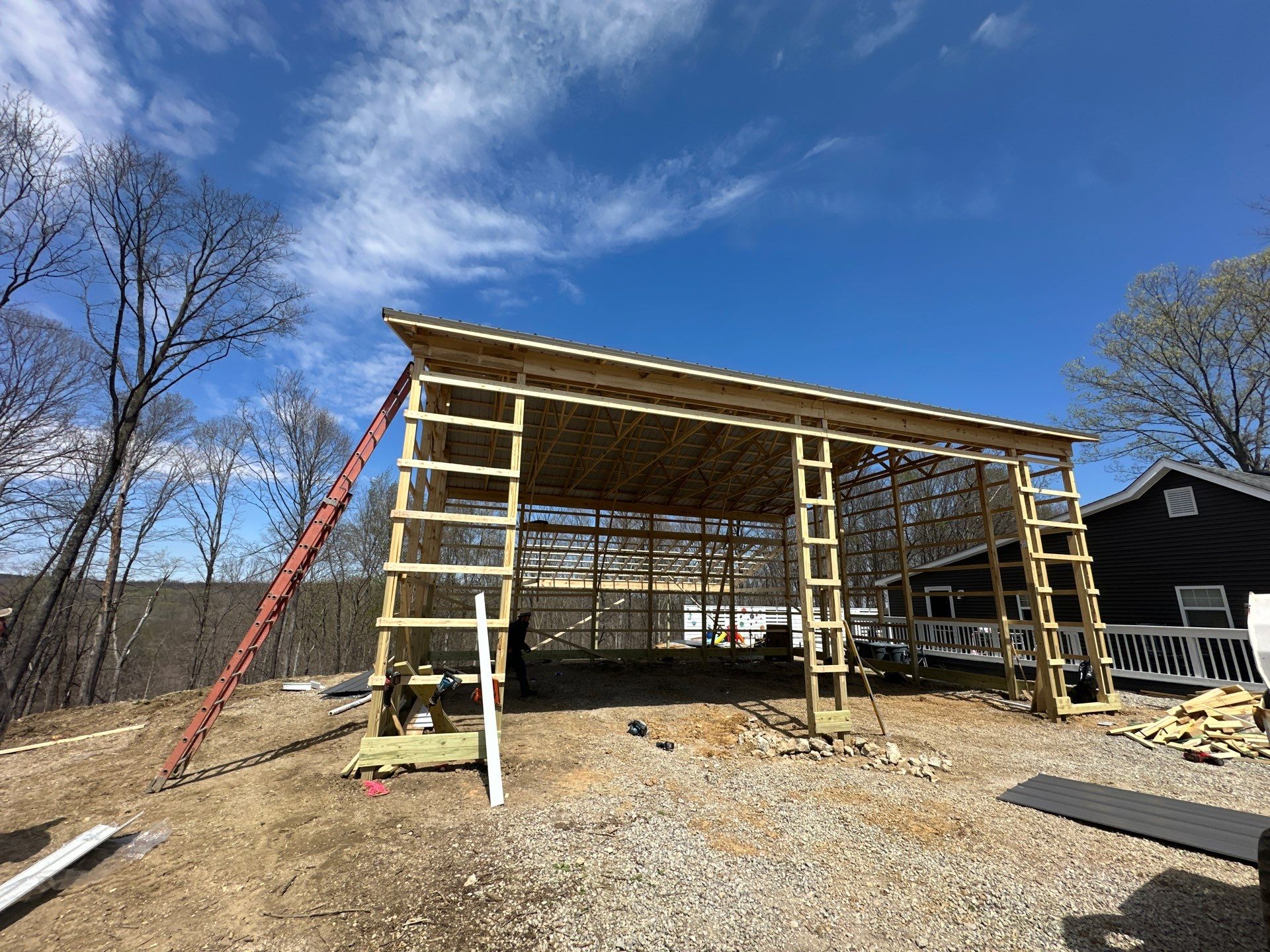 36'x40' by The Barn Builders 