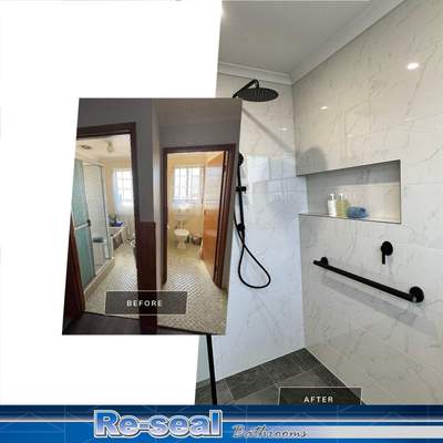 Separate Bathroom & Toilet Converted Into One Room