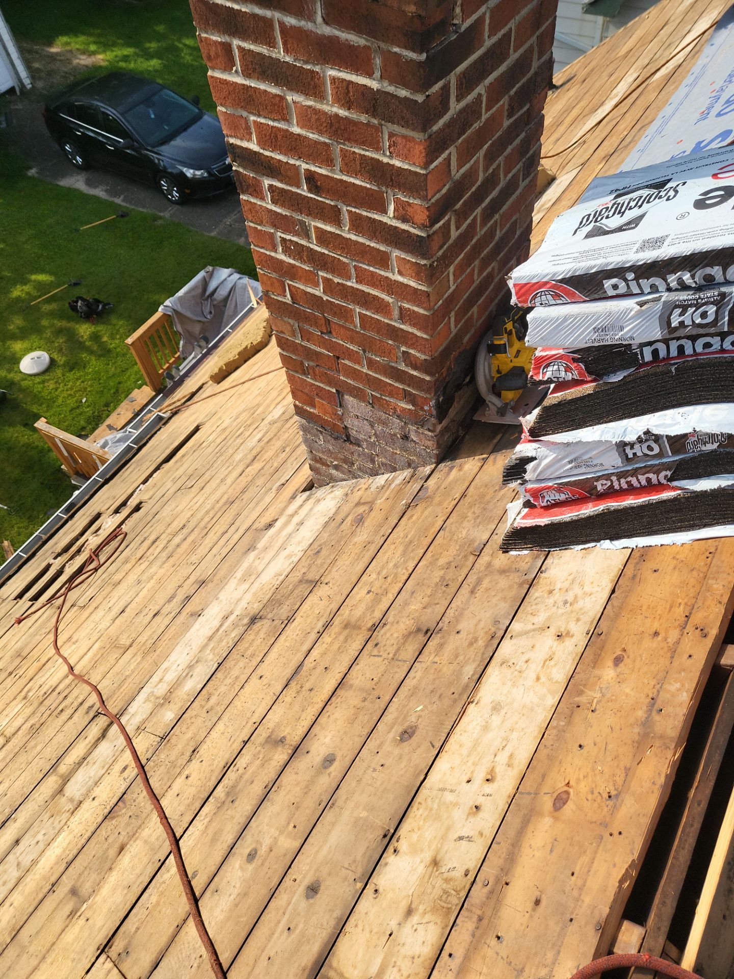 Atlas Pinnacle, Color, Morning Harvest, Drip Edge, Color, Royal Brown by Eagle Eye Roofing