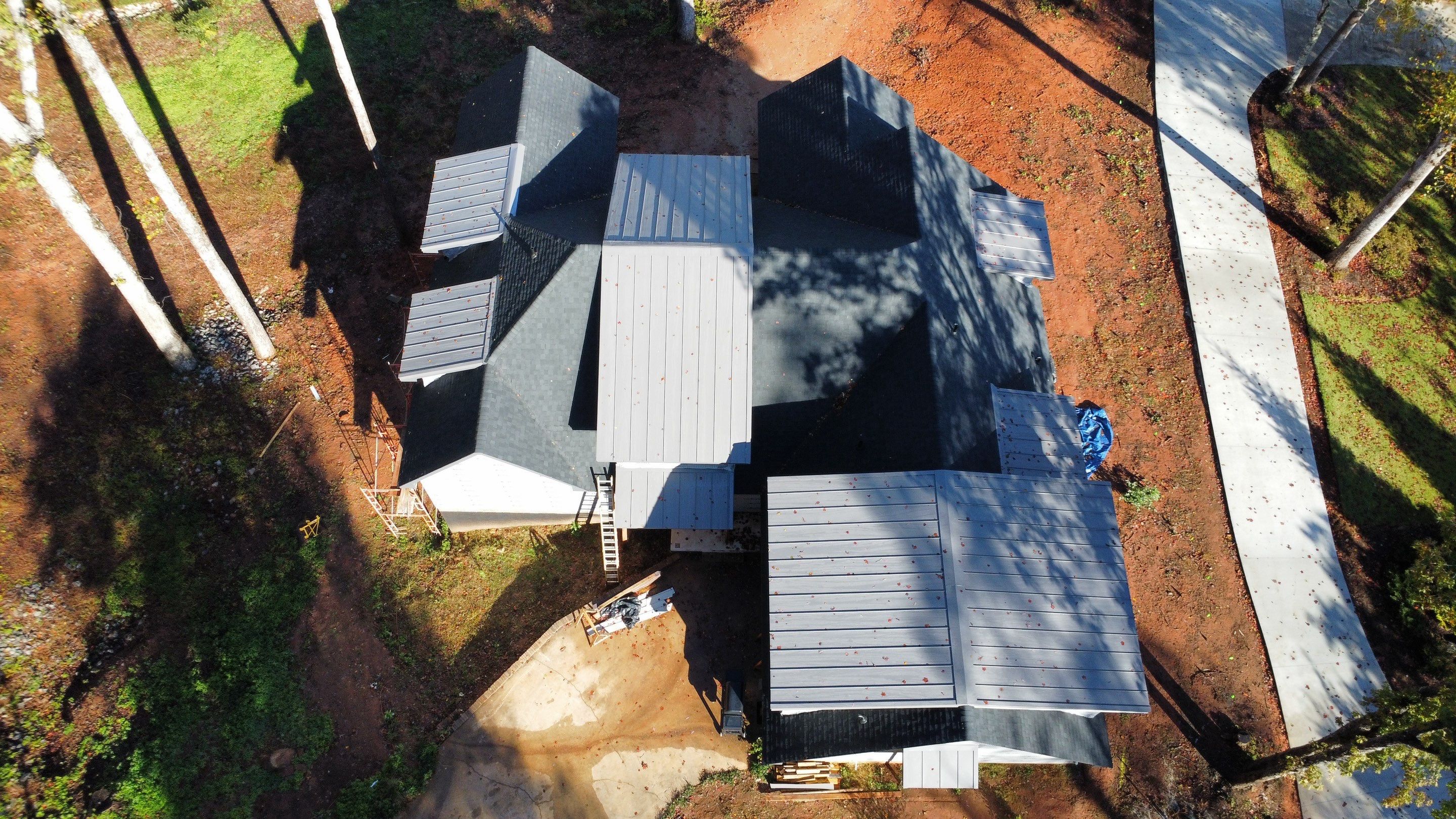 New Construction on Lake Keowee  by Roofsters
