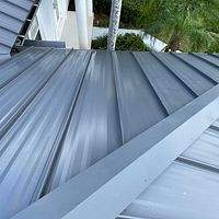 24ga 1.5" Snap-Lock Charcoal Gray  by Total Roofing System The Metal Roof Experts