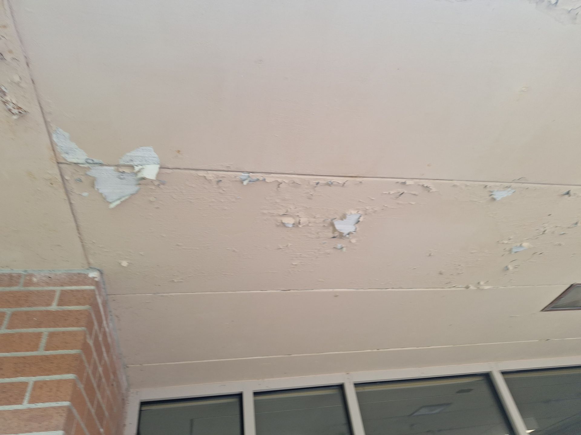 Commercial Exterior Pressure Washing and Soffit Preparation in Muskegon by Gordon Painting