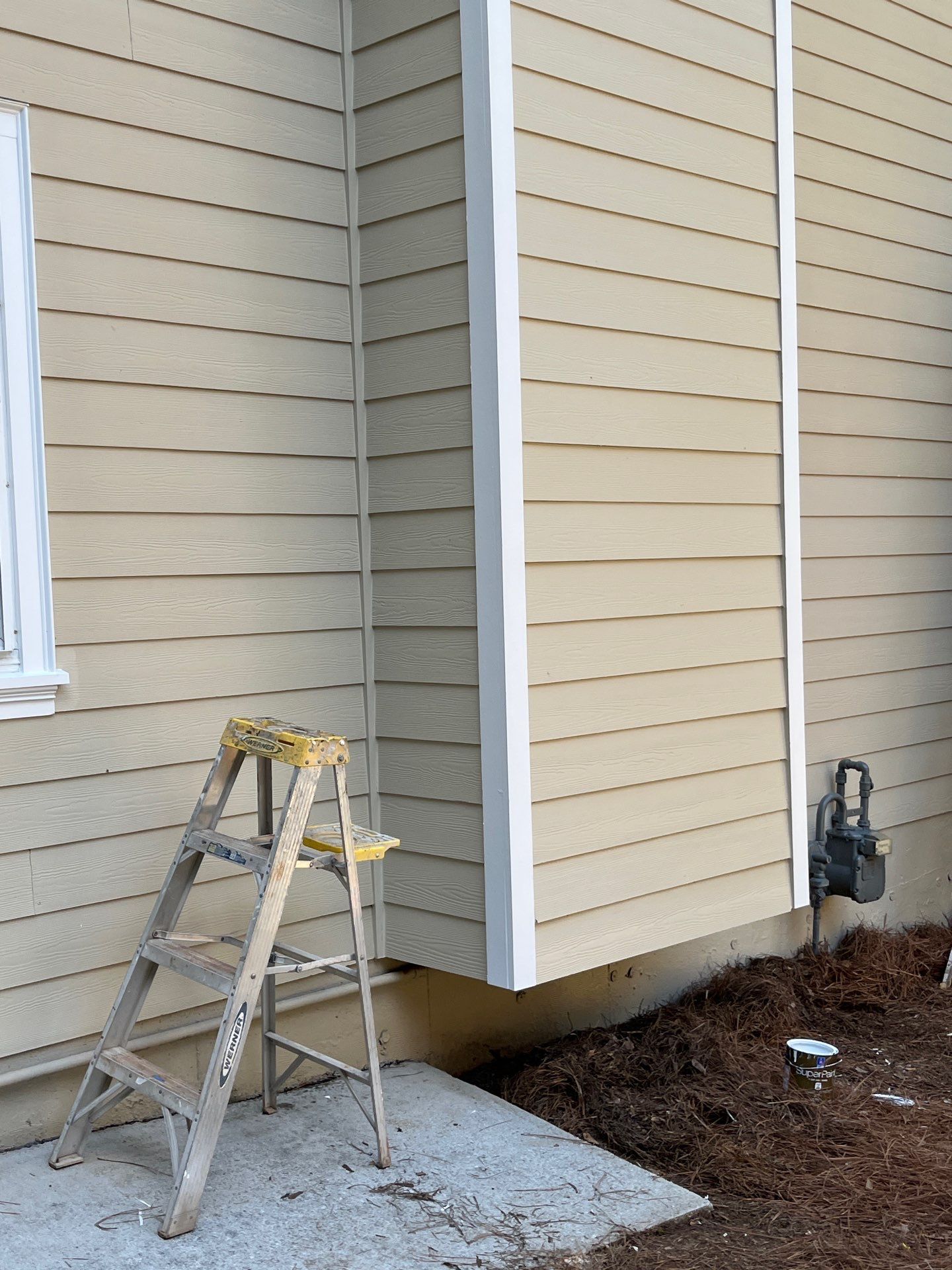 Rotted Wood Replacement and Exterior Painting Using James Hardie & Sherwin Williams SuperPaint by Nelson Exteriors