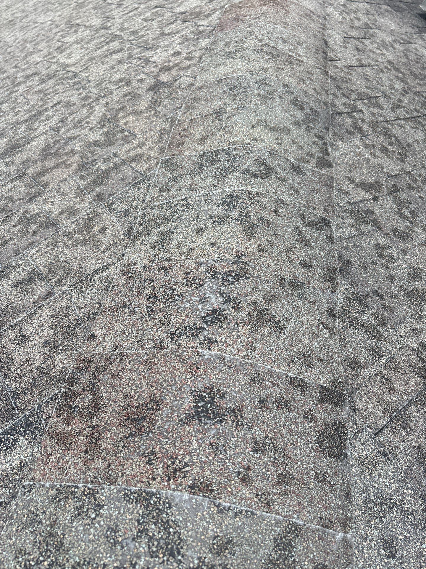 Hail Damage using Owen's Corning Duration (Lifetime) Shingles by Roof Repair Company