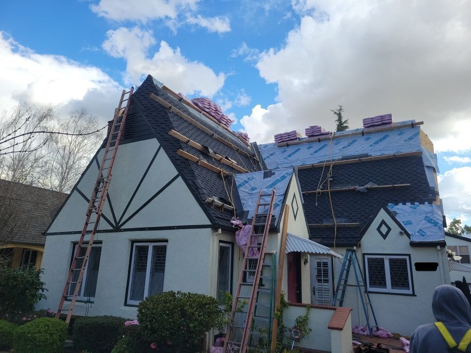 Residential Roofing Installation using Owens Corning Roofing Shingles by Byers Enterprises 