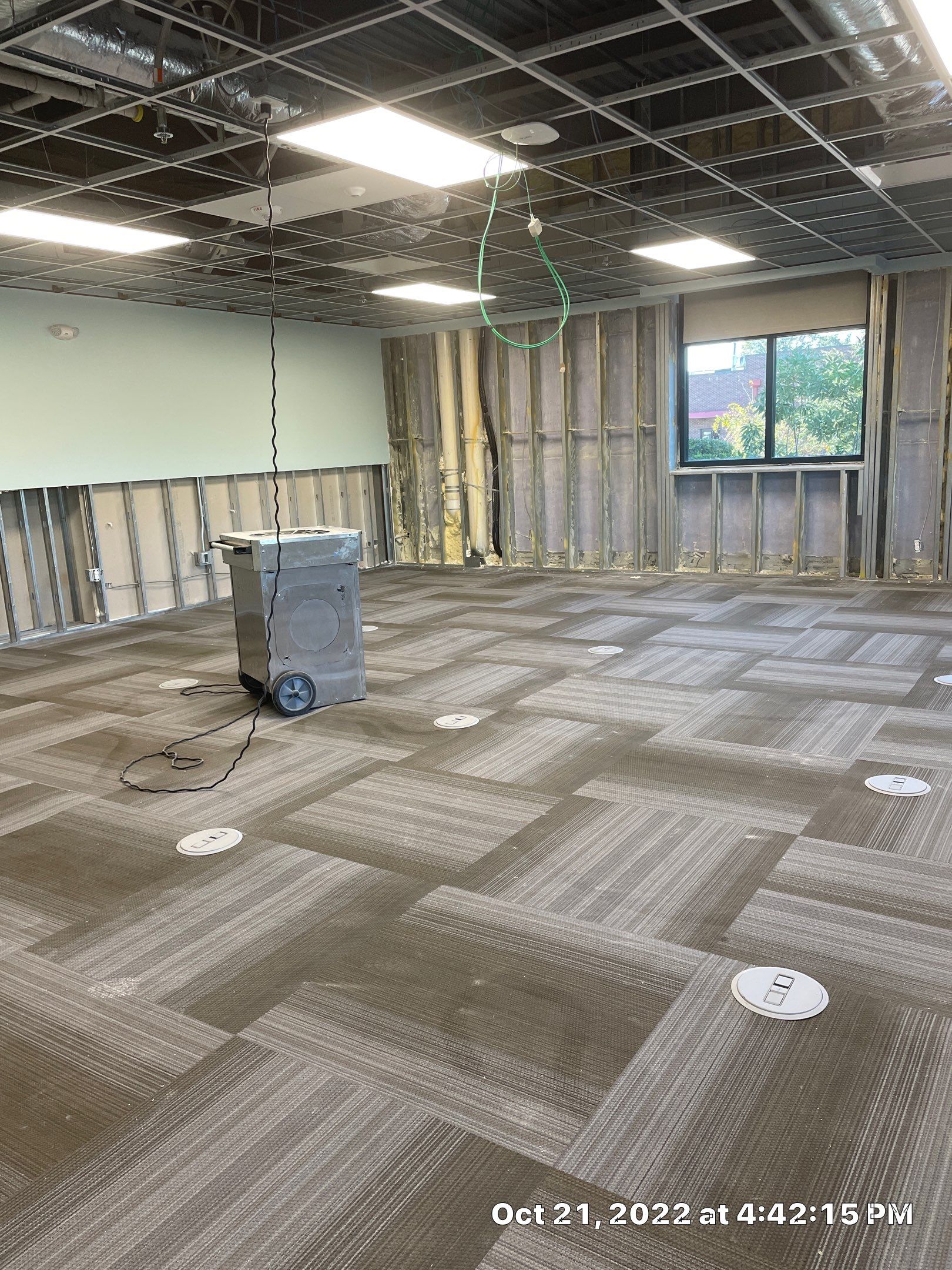 Water Damage Restoration - Medical Office by EAS Environmental, LLC.