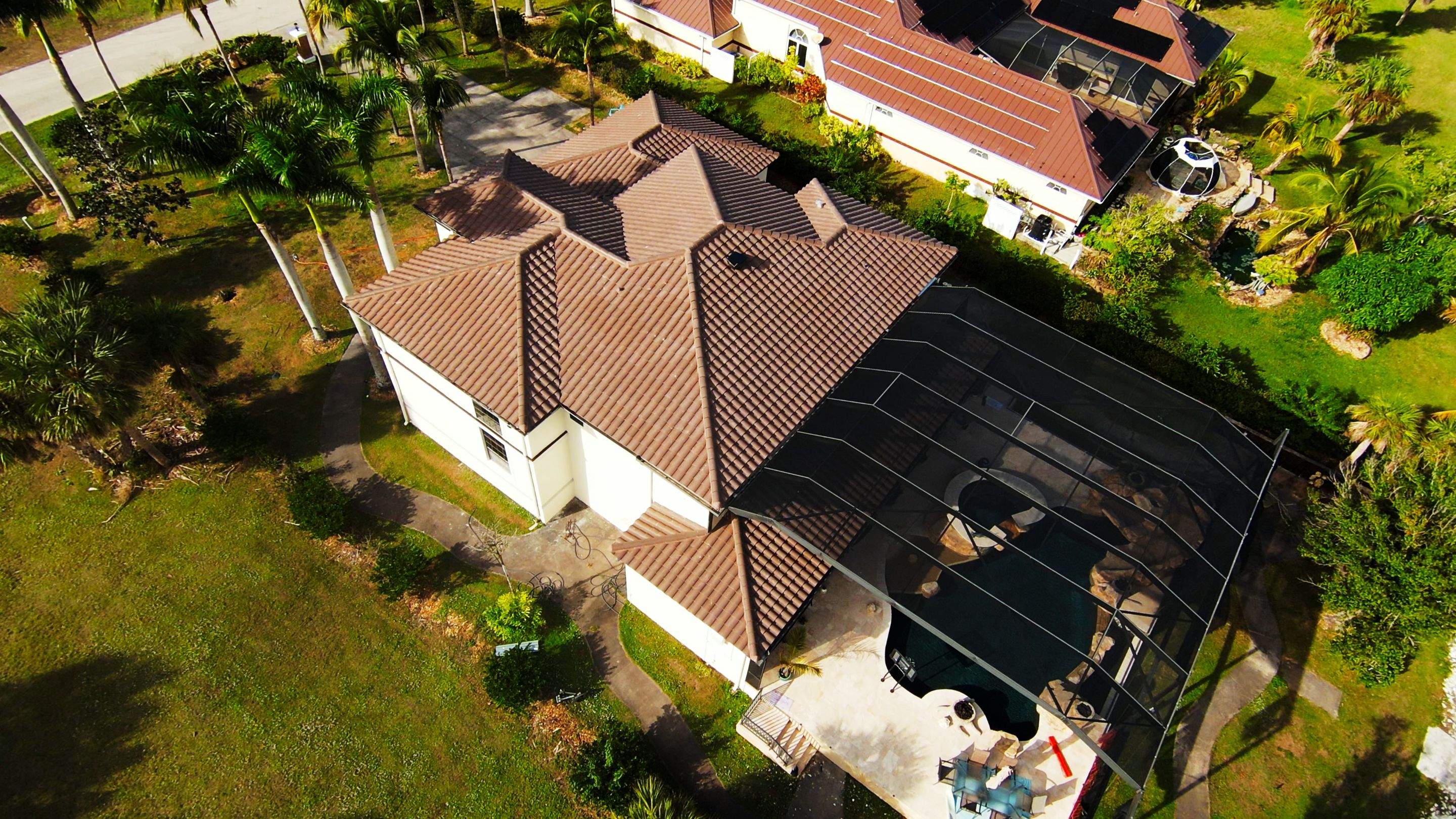 Punta Gorda Concrete Tile Roof Replacement by Four Peaks Roofing