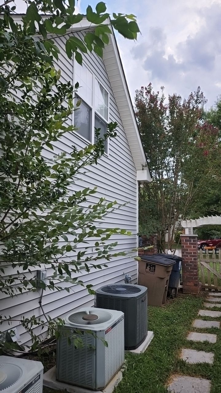 House Wash using cleaner by Power Wash Masters LLC