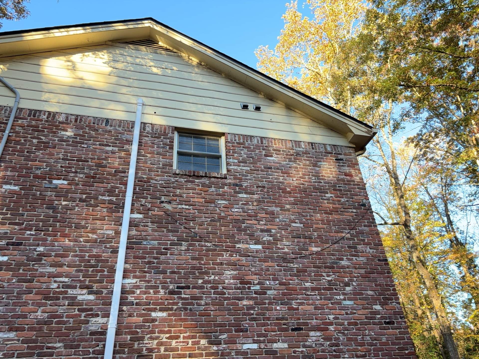 Gable Siding Replacement with James Hardie HZ10 Lap Siding by Nelson Exteriors 