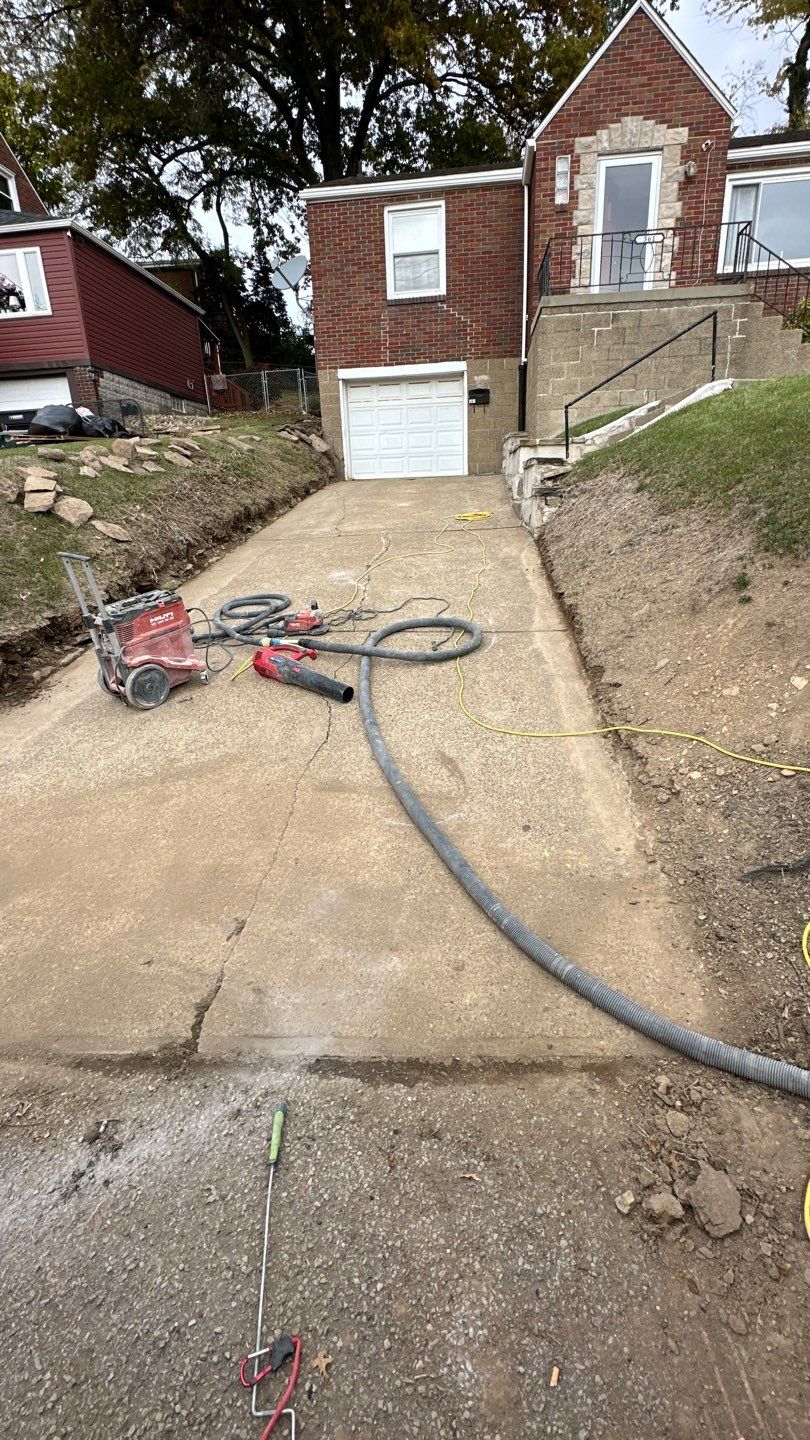 Driveway Project in Pittsburgh by Floors in a Day, Inc