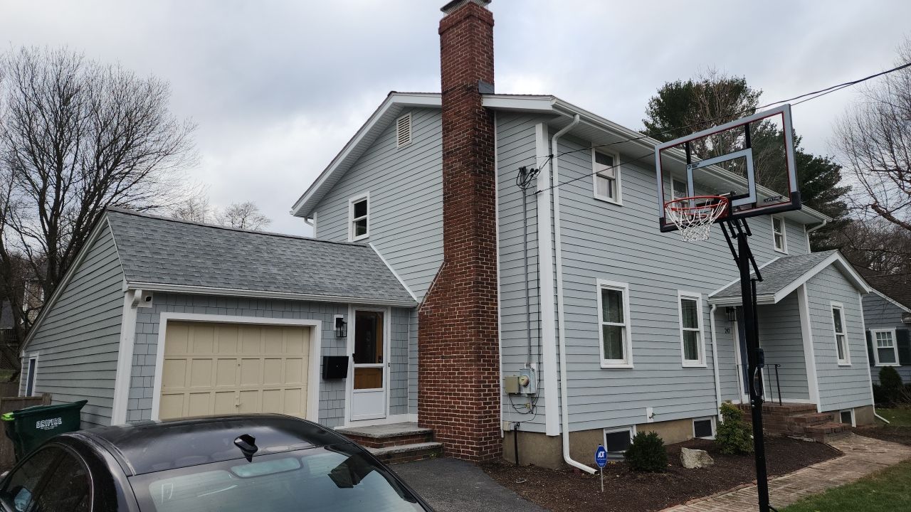 Siidng Project in Needham, MA by UBrothers Construction